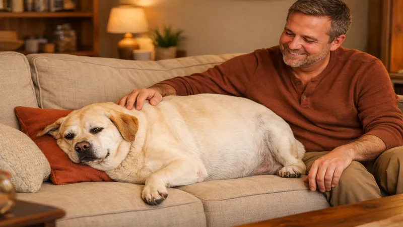 5 signaux qui montrent que votre chien prend du poids