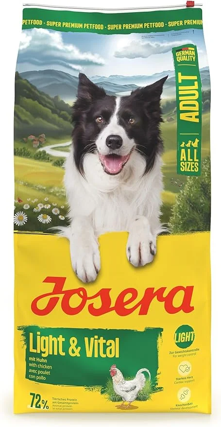 Croquettes Josera Light Vital adulte poulet pois sans blé chien surpoids 12kg